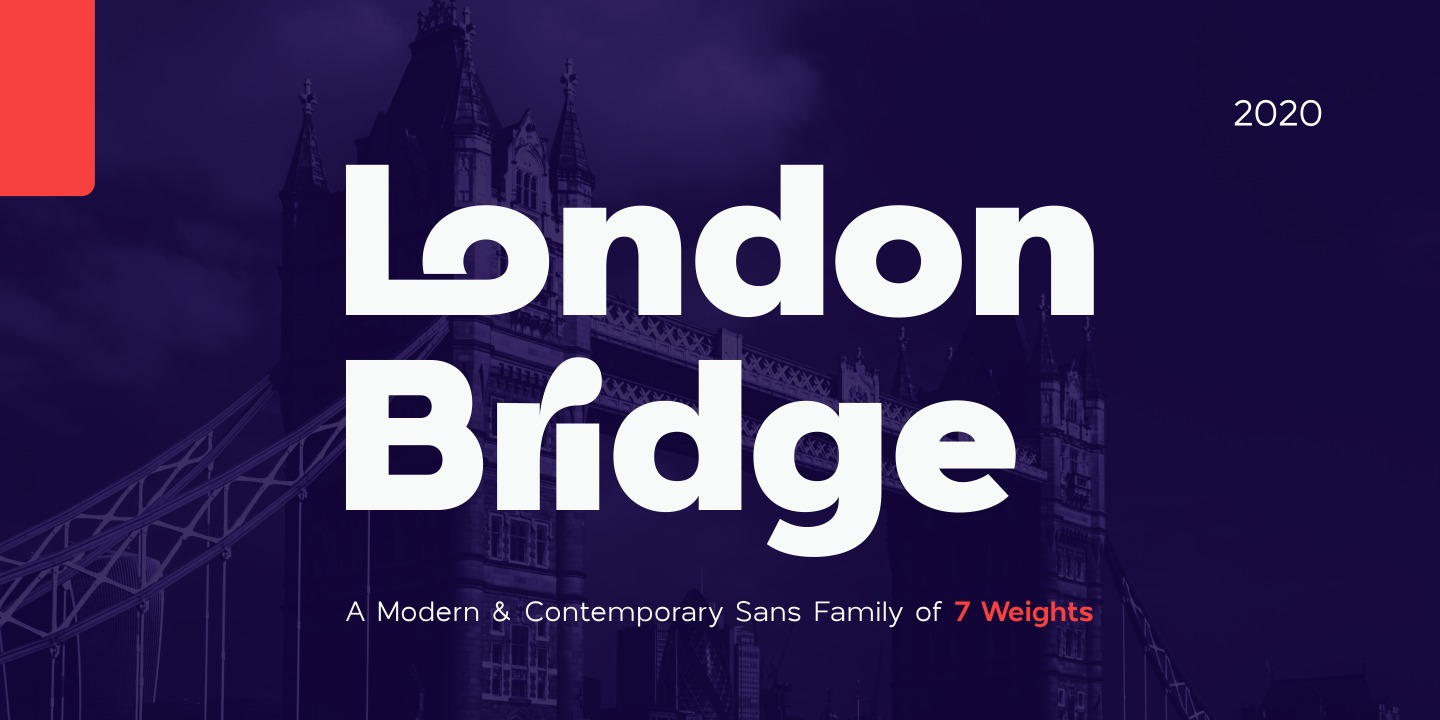 Example font London Bridge #1